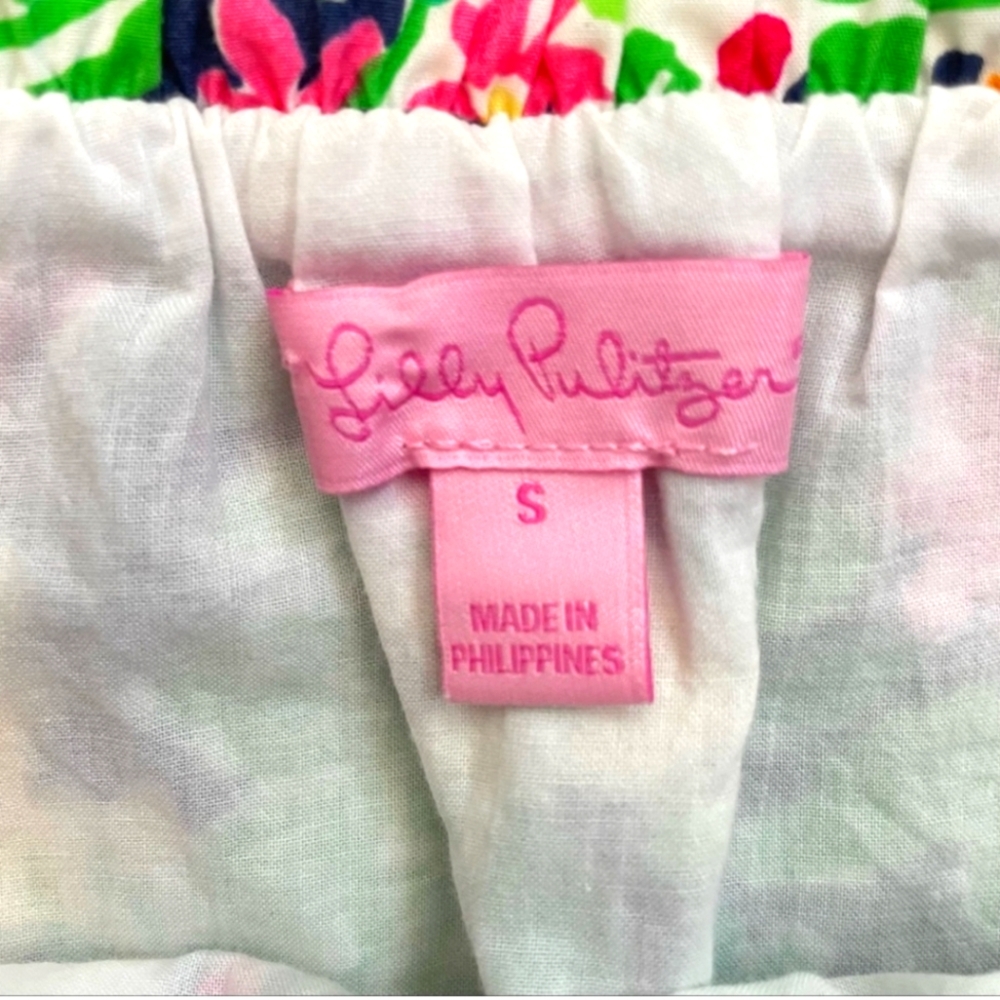 Lilly Pulitzer Floral Skirt - Women's Size Small - Picture 3 of 3